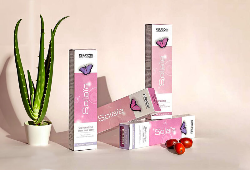 Sola&iuml;a: tempor&auml;re, brillante und intensive Haarfarbe