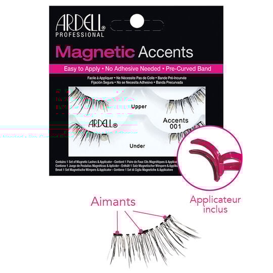 Magnetische falsche Wimpern Accents