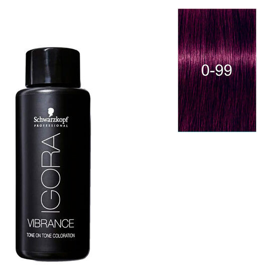 Halbpermanente Haarfarbe Igora Vibrance 0-99 Violett-Booster