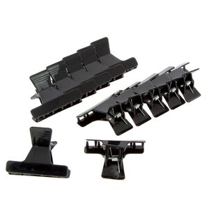 Krokodilklemme x 12 PM Schwarz