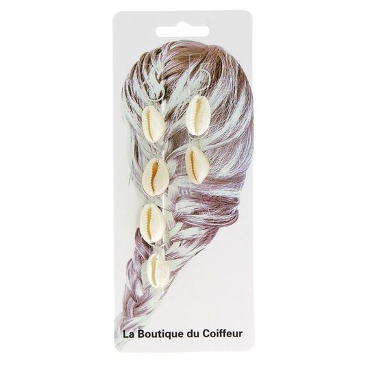 Metallringe f&uuml;r Z&ouml;pfe Muschel