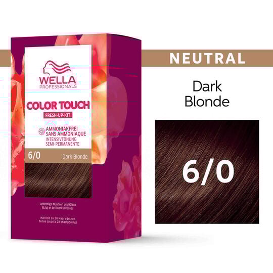Color Touch Fresh-up-Kit 6/0 Dunkelblond Natur