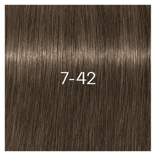 Igora Zero Amm Haarfarbe 7-42 Blond Beige Iris&eacute;