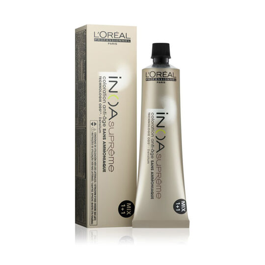 Anti-Aging-Haarfarbe ohne Ammoniak Inoa Supr&ecirc;me 6.13 Sequoia-Rinde