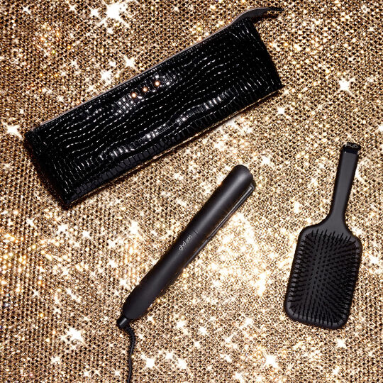 Exklusives Gold-Gl&auml;tteisen-Set