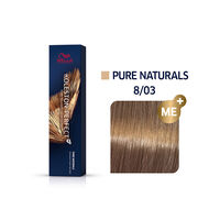 Permanente Haarfarbe Koleston Perfect Me+ 8/03 Hellblond Natur Gold