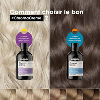 Neutralisierendes Shampoo f&uuml;r braunes Haar Chroma Cr&egrave;me bleu