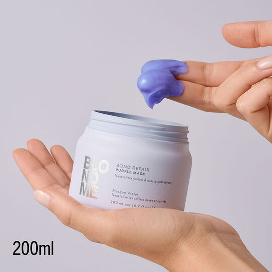 Blondme Bond Repair Neutralisierende violette Maske