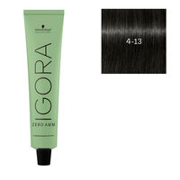 Igora Zero Amm Haarfarbe 4-13 Matt-Asch Kastanienbraun