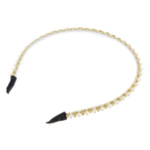 Perlenstirnband und Kette