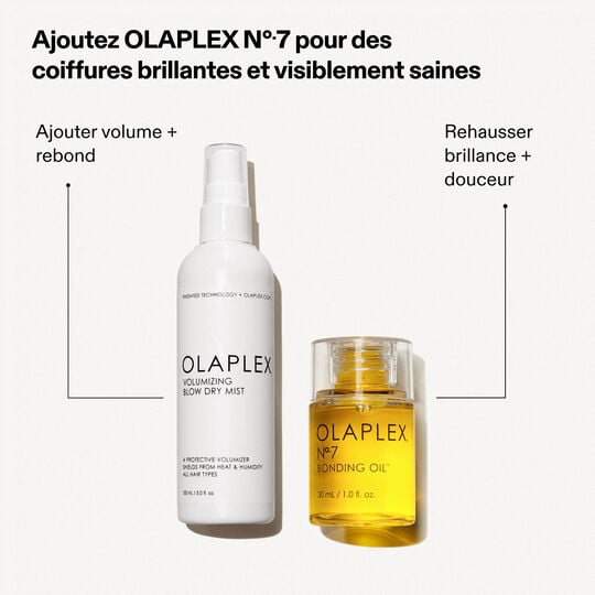 Volumengebendes und sch&uuml;tzendes Spray