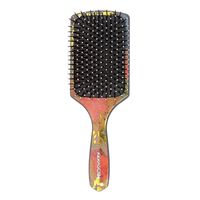 Paddle Brush mit Blumenmuster