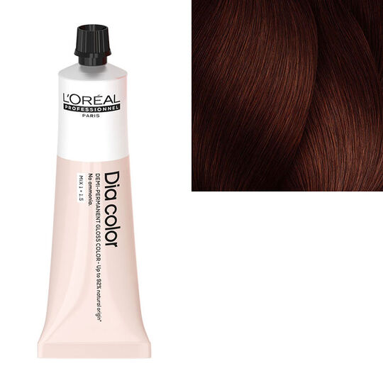 T&ouml;nung Haarfarbe Dia Color 5.5 Hellkastanienbraun Mahagoni