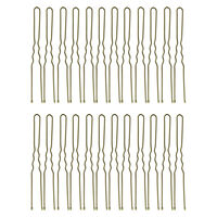 24 Lange gewellte Haarnadeln