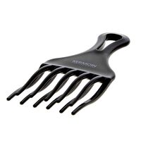 Afro-Wellenkamm Schwarz