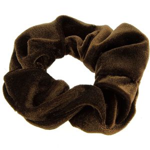 Samt-Haargummi braun