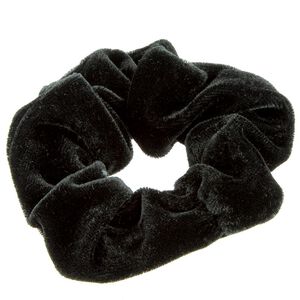 Samt-Haargummi Schwarz