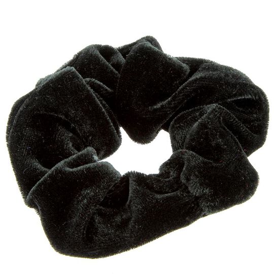 Samt-Haargummi Schwarz