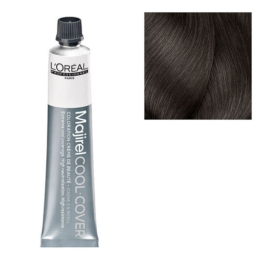 Neutralisierende Haarfarbe Majirel Cool Cover 1 Hell-Kastanienbraun