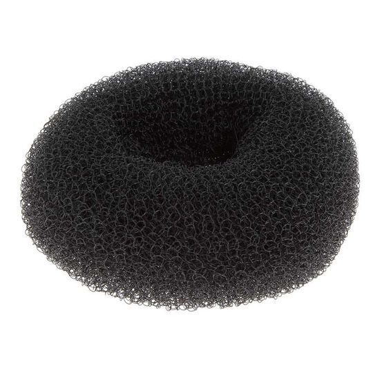 Donut f&uuml;r Hochsteckfrisuren, 6 cm Schwarz
