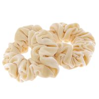 2 XXL-Samt-Haargummis