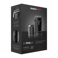 Doppelklingenrasierer mit UV-Desinfektionslicht FOIL02