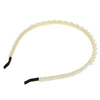 Perlenstirnband 2 Geflochtene Reihen