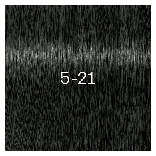 Igora Zero Amm Haarfarbe 5-21 Hellkastanienbraun Iris&eacute; Asch