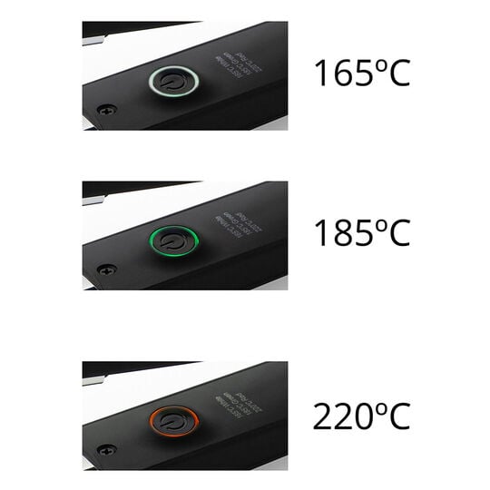 Haargl&auml;tter C-Style Digital Black Soft Touch