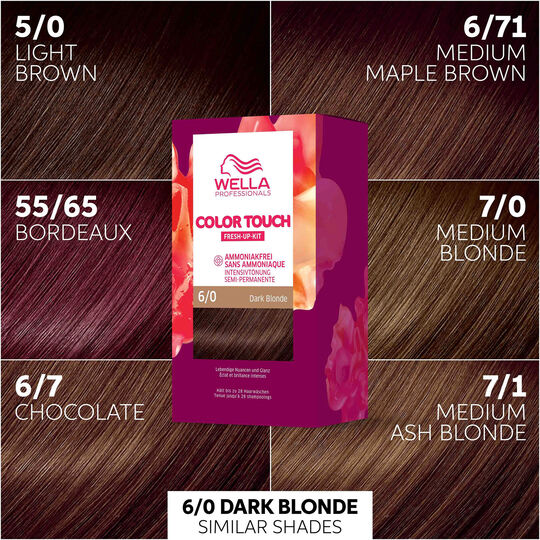 Color Touch Fresh-up-Kit 6/0 Dunkelblond Natur