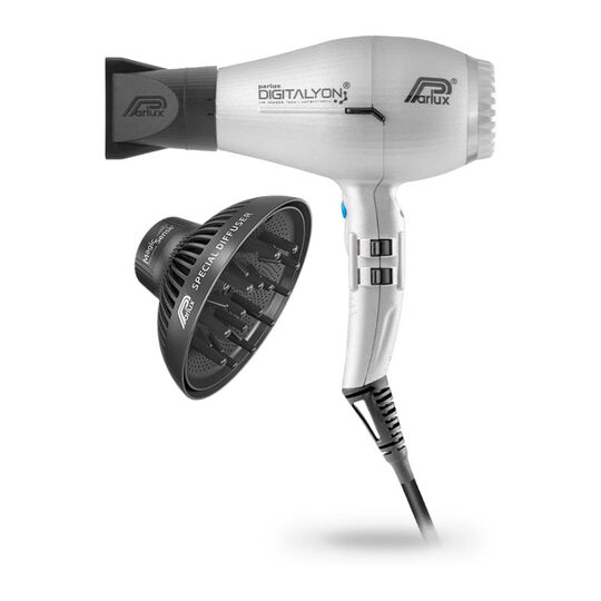 Digitalyon-Haartrockner und sein Magic Sense-Diffusor Anthrazit