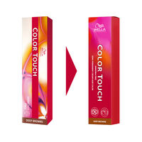 Semipermanente Coloration Color Touch 6/75 Dunkelblond Marron Mahagoni