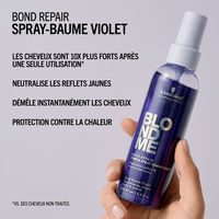Blondme Bond Repair Neutralisierender violetter Balsam-Spray