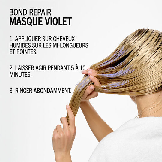 Blondme Bond Repair Neutralisierende violette Maske