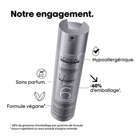 Infinium Pure Haarspray mit flexiblem Halt