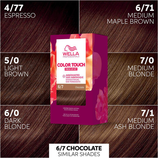 Color Touch Fresh-up-Kit 6/7 Dunkelblond Marron