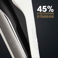 Duet Style Gl&auml;tteisen mit F&ouml;hnfunktion Wei&szlig;