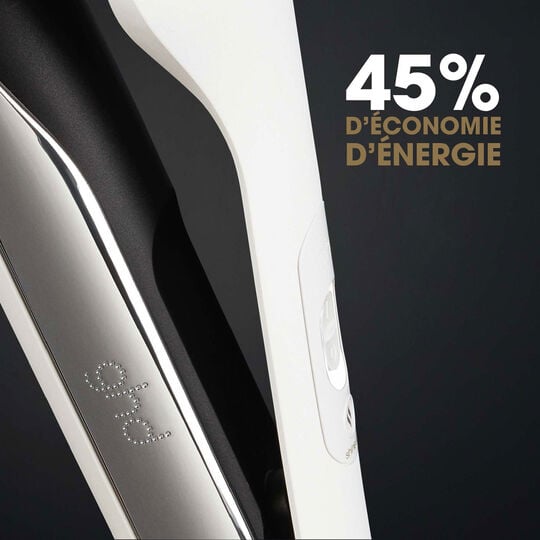 Duet Style Gl&auml;tteisen mit F&ouml;hnfunktion Wei&szlig;