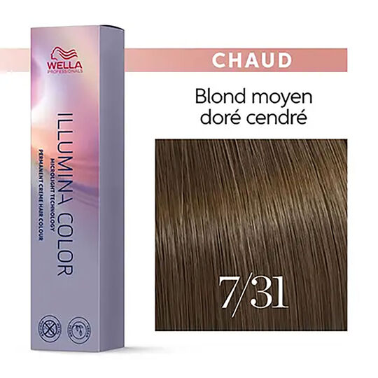 Illumina Color 7/31 Blond Gold Asch