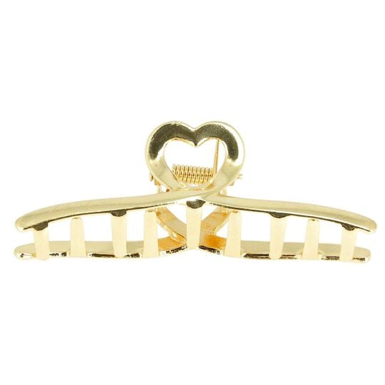 Krokodilklemme mit goldenem Herz