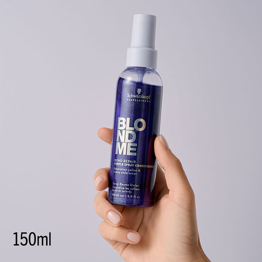 Blondme Bond Repair Neutralisierender violetter Balsam-Spray