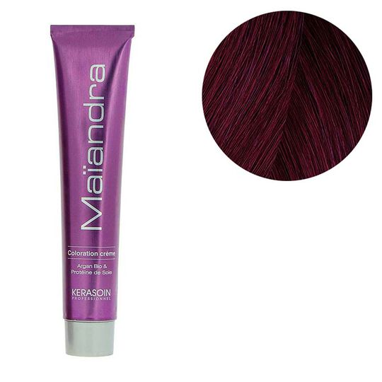 Permanente Haarfarbe Ma&iuml;andra 5.26 Hell-Kastanienbraun Iris&eacute;-Rot