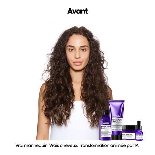 Disziplinierende Maske Keratin Alpha Sleek