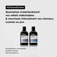 Neutralisierendes Shampoo f&uuml;r braunes Haar Chroma Cr&egrave;me bleu