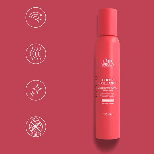 Vitaminreiches Pflegemousse Invigo Color Brilliance