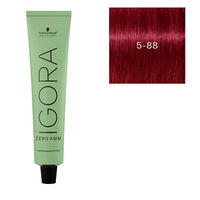 Igora Zero Amm Haarfarbe 5-88 Hellbraun extra rot