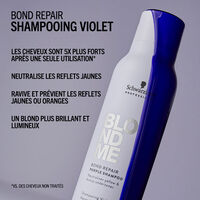 Blondme Bond Repair Neutralisierendes Violett-Shampoo