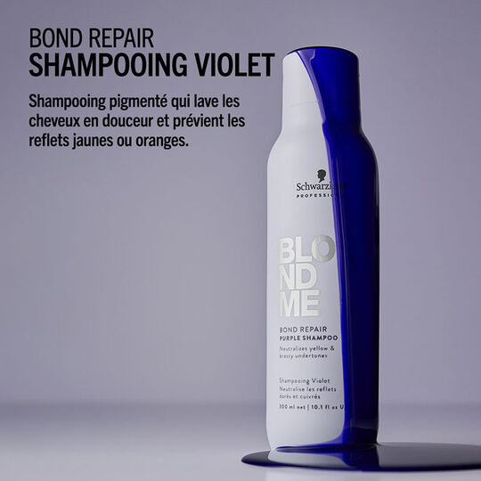 Blondme Bond Repair Neutralisierendes Violett-Shampoo