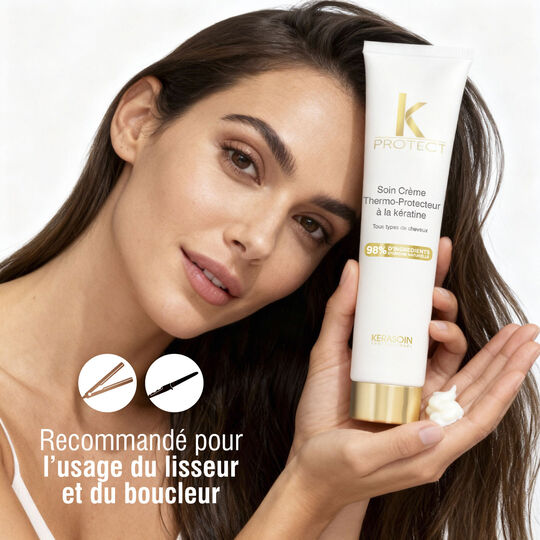 K Protect Hitzeschutzcreme mit Keratin