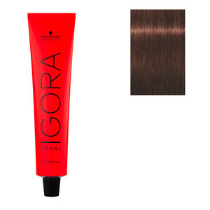 Permanente Haarfarbe Igora Royal 5-68 Hellkastanienbraun Schokolade Rot